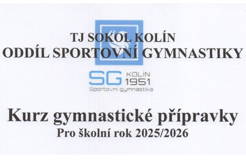 Gymnastick&aacute; př&iacute;pravka na rok 2025/2026
