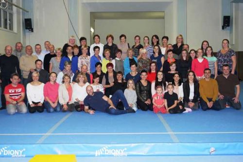 Sraz minulých i současných členů kolínské gymnastiky